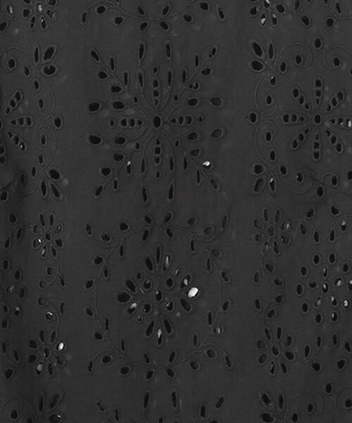 TABASA / タバサ チュニック | コットンローン×カットワーク刺繍チュニック | 詳細4