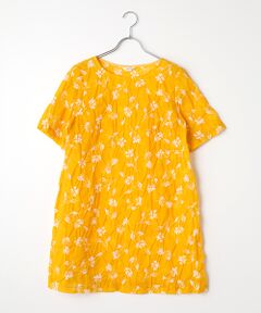 TABASA / タバサ チュニック | シャドーフラワー リップルプリント チュニック