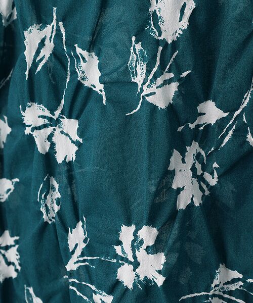 TABASA / タバサ チュニック | シャドーフラワー リップルプリント チュニック | 詳細6