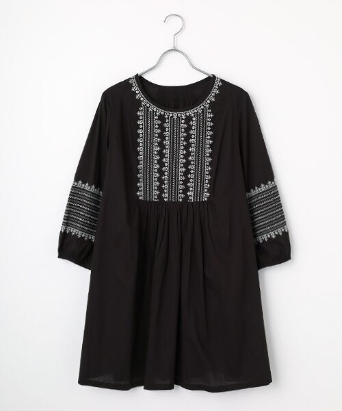 TABASA / タバサ チュニック | コットンローン ステッチ刺繍 チュニック | 詳細7