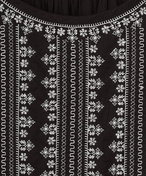 TABASA / タバサ チュニック | コットンローン ステッチ刺繍 チュニック | 詳細5