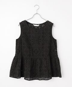 TABASA / タバサ シャツ・ブラウス | コットンローン×カットワーク刺繍ブラウス