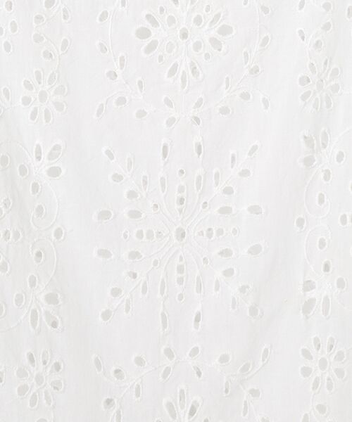 TABASA / タバサ シャツ・ブラウス | コットンローン×カットワーク刺繍ブラウス | 詳細5