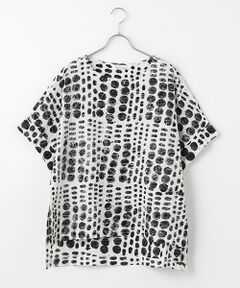 TABASA / タバサ シャツ・ブラウス | ランダムドットワックスプリントブラウス