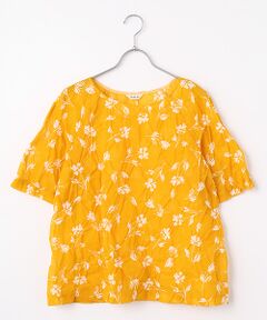 TABASA / タバサ シャツ・ブラウス | シャドーフラワー リップルプリント ブラウス