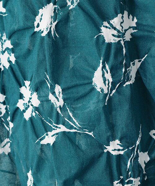 TABASA / タバサ シャツ・ブラウス | シャドーフラワー リップルプリント ブラウス | 詳細14