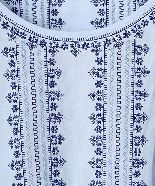 TABASA / タバサ シャツ・ブラウス | コットンローン ステッチ刺繍 ブラウス | 詳細6