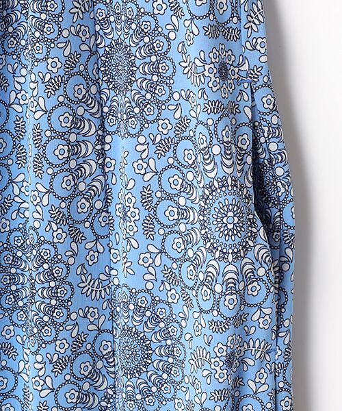 TABASA / タバサ ロング・マキシ丈ワンピース | サークル更紗フラワープリントワンピース | 詳細5