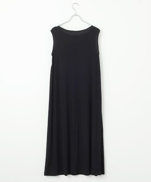 TABASA / タバサ ロング・マキシ丈ワンピース | 強撚梨地ワンピース | 詳細1