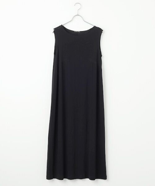TABASA / タバサ ロング・マキシ丈ワンピース | 強撚梨地ワンピース | 詳細9