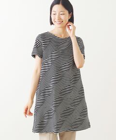 TABASA / タバサ チュニック | ランダムボーダー チュニック