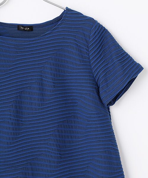 TABASA / タバサ チュニック | ランダムボーダー チュニック | 詳細8