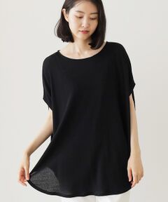 TABASA / タバサ チュニック | 強撚梨地チュニック