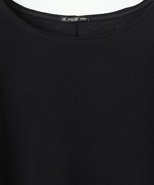 TABASA / タバサ チュニック | 強撚梨地チュニック | 詳細4
