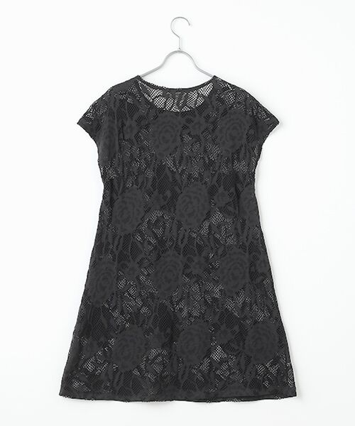 TABASA / タバサ チュニック | フラワーレースジャガードチュニック | 詳細1