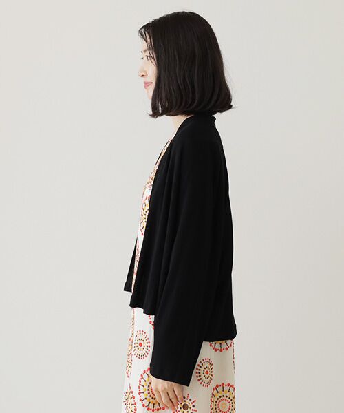 TABASA / タバサ カーディガン・ボレロ | 強撚梨地カーディガン | 詳細5