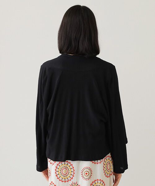 TABASA / タバサ カーディガン・ボレロ | 強撚梨地カーディガン | 詳細6