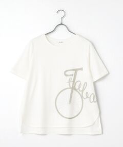 TABASA / タバサ Tシャツ | 天竺×自転車プリント Tシャツ
