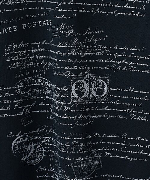 TABASA / タバサ Tシャツ | レタープリント フレンチスリーブ Tシャツ | 詳細10