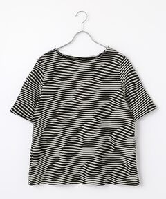 TABASA / タバサ Tシャツ | ランダムボーダー Tシャツ