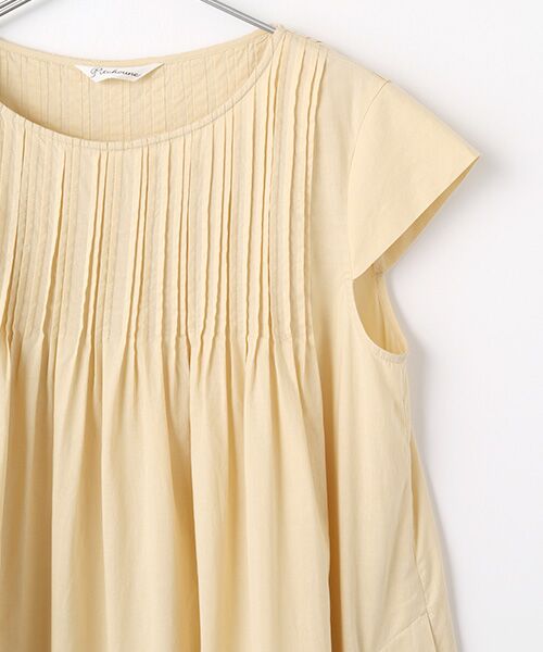 TABASA / タバサ ロング・マキシ丈ワンピース | バイカラーコットンローンワンピース | 詳細2