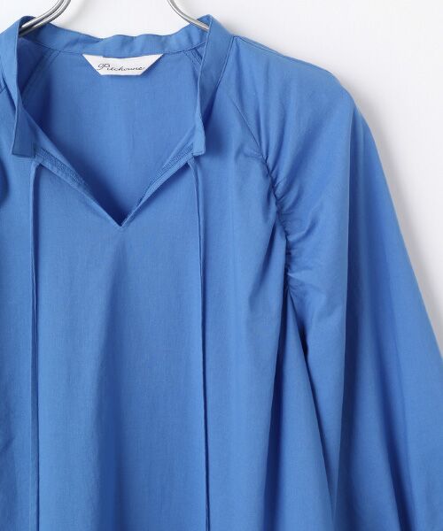 TABASA / タバサ チュニック | バイカラーコットンローンチュニック | 詳細6