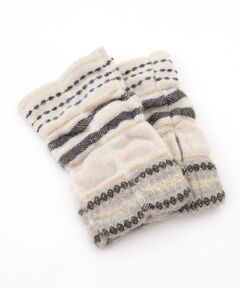 TABASA / タバサ 手袋 | ☆ラメ混シャーリングアームカバー