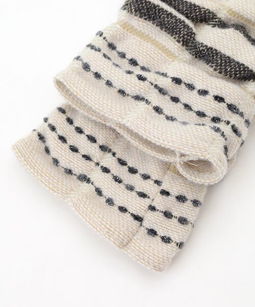 TABASA / タバサ 手袋 | ☆ラメ混シャーリングアームカバー | 詳細2