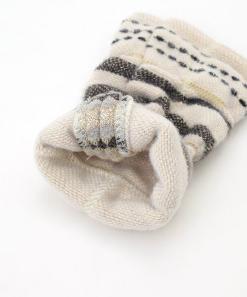 TABASA / タバサ 手袋 | ☆ラメ混シャーリングアームカバー | 詳細3