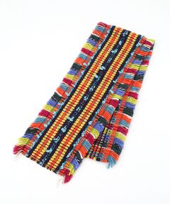 TABASA / タバサ マフラー・ショール・スヌード・ストール | ☆カラフルフリンジミニマフラー