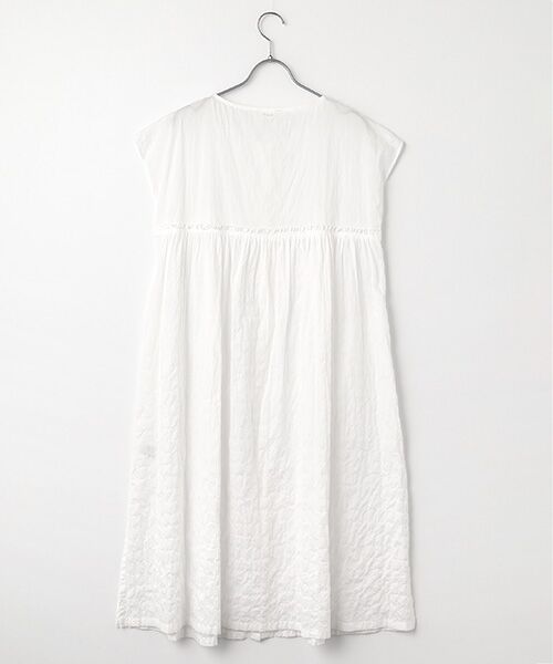 TABASA / タバサ ロング・マキシ丈ワンピース | シャーリングボーダーワンピース | 詳細1