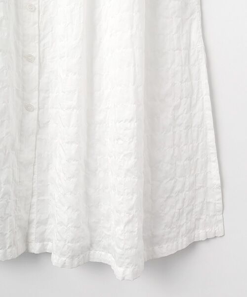 TABASA / タバサ ロング・マキシ丈ワンピース | シャーリングボーダーワンピース | 詳細4