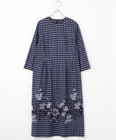 セール】 アウティングレース アシメトリーヘムワンピース