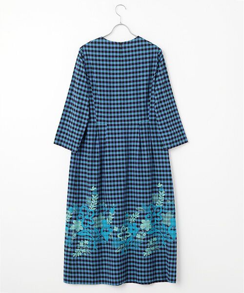 GIVENCHY Life レトロ トラッド モード古着 玉虫色ダブルワンピース GIVENCHY Life レトロ トラッド モード古着 玉虫色ダブル