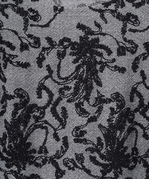 TABASA / タバサ ロング・マキシ丈ワンピース | スラブフラワー刺繍ワンピース | 詳細5