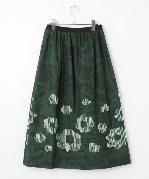 TABASA / タバサ ロング・マキシ丈スカート | フラワーカットジャガードスカート | 詳細2