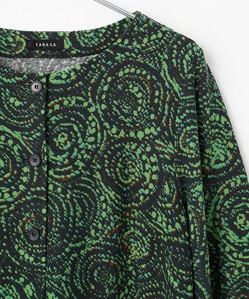 TABASA / タバサ ロング・マキシ丈ワンピース | ドットサークルプリントワンピース | 詳細2