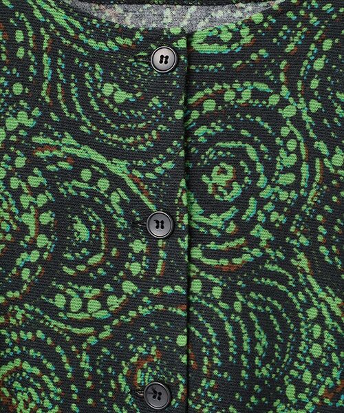 TABASA / タバサ ロング・マキシ丈ワンピース | ドットサークルプリントワンピース | 詳細5