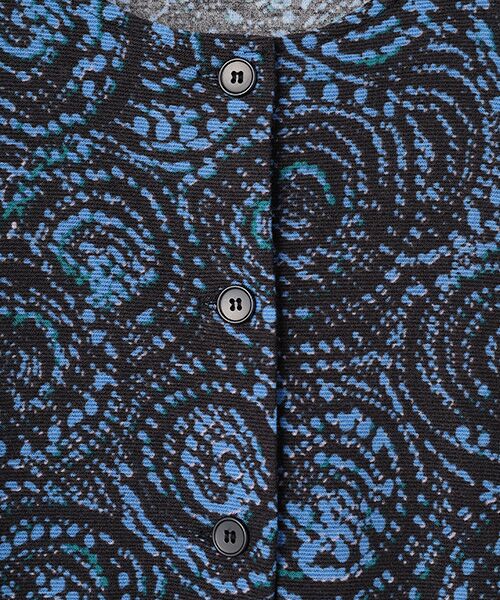 TABASA / タバサ ロング・マキシ丈ワンピース | ドットサークルプリントワンピース | 詳細8