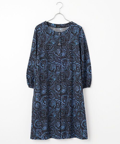 TABASA / タバサ ロング・マキシ丈ワンピース | ドットサークルプリントワンピース | 詳細13