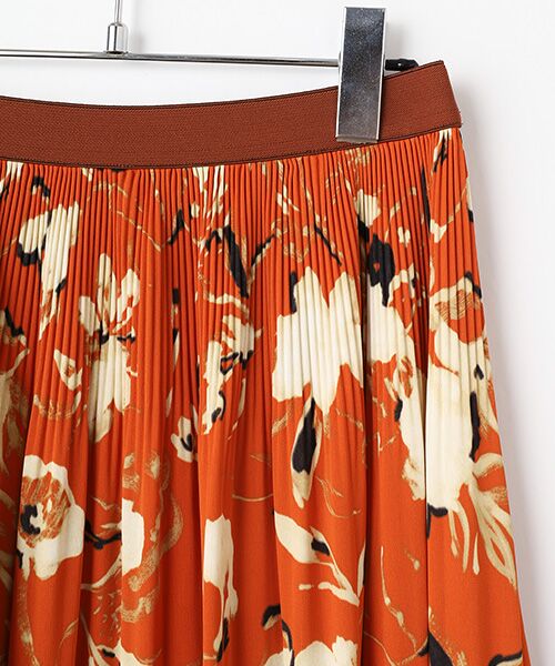 TABASA / タバサ ロング・マキシ丈スカート | ハンドドローイングフラワープリントスカート | 詳細3