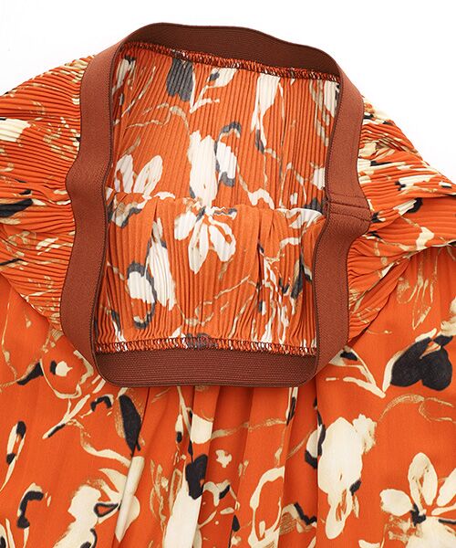 TABASA / タバサ ロング・マキシ丈スカート | ハンドドローイングフラワープリントスカート | 詳細5