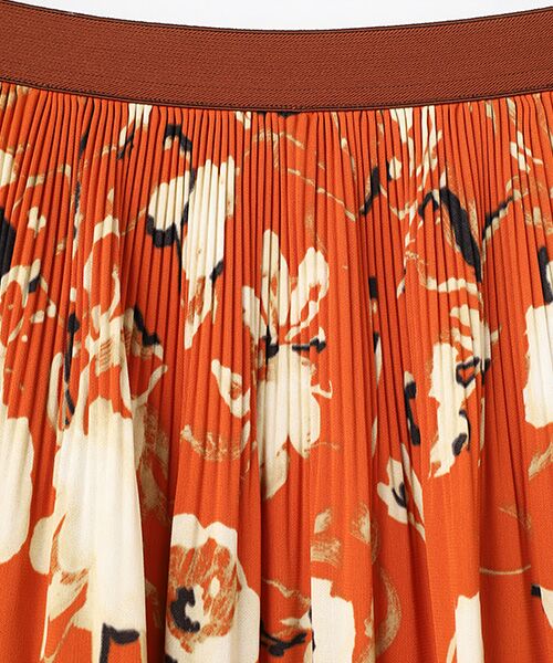 TABASA / タバサ ロング・マキシ丈スカート | ハンドドローイングフラワープリントスカート | 詳細6