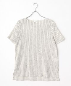 TABASA / タバサ シャツ・ブラウス | ペタルム楊柳ストライプブラウス