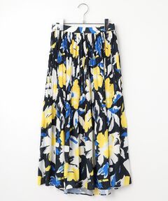 TABASA / タバサ ロング・マキシ丈スカート | ブラッシュフラワープリントスカート