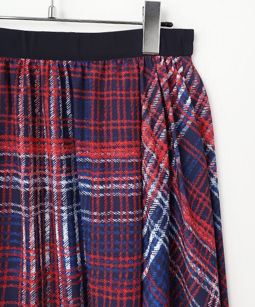 TABASA / タバサ ロング・マキシ丈スカート | LAURENT CHECKアシンメトリースカート | 詳細2