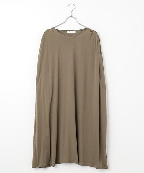 TABASA / タバサ チュニック | マハラニコットンチュニック（チャコール）