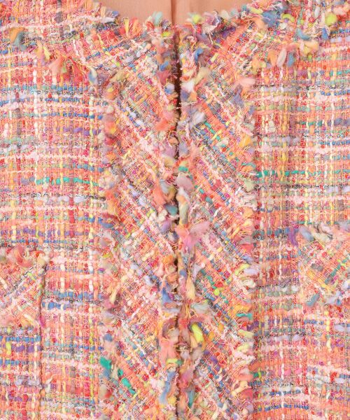 TABASA / タバサ ベスト | ファンシーツィードベスト | 詳細5