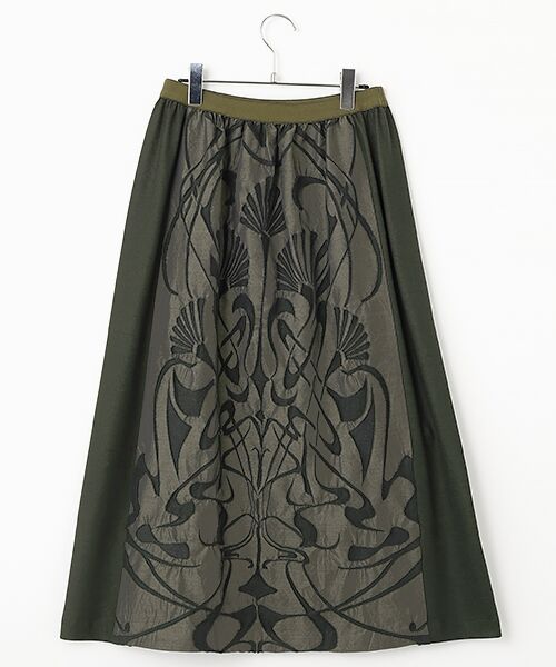 TABASA / タバサ ロング・マキシ丈スカート | アールヌーヴォージャガードスカート | 詳細1