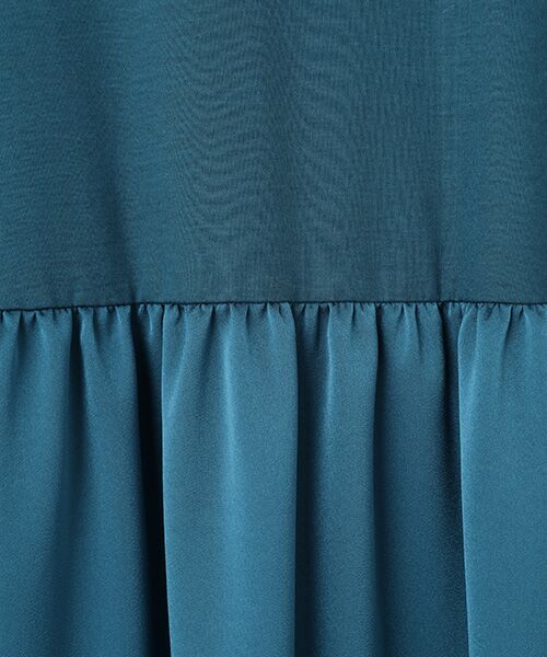 TABASA / タバサ ロング・マキシ丈ワンピース | スムース×サテンワンピース | 詳細5
